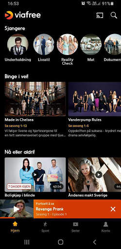 Viafree screenshot 2