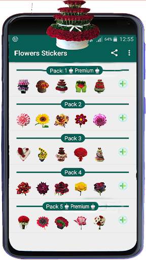 Flowers Stickers 2020 for WhatsApp - WAStickerApps screenshot 1