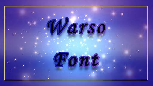 Myanmar Warso Font screenshot 1