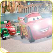 Mcqueen Car Racing  LIGHTENNING game logo