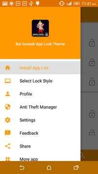 Bal Ganesh App Lock Theme screenshot 7