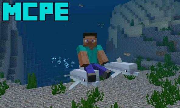 Dolphin Riding Mod for Minecraft PE screenshot 3