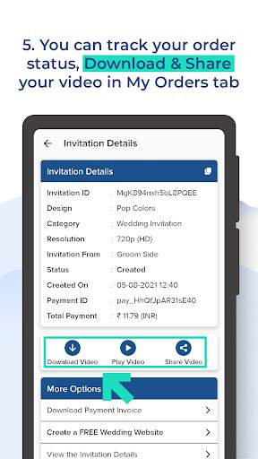 Video Invitation Maker App screenshot 8
