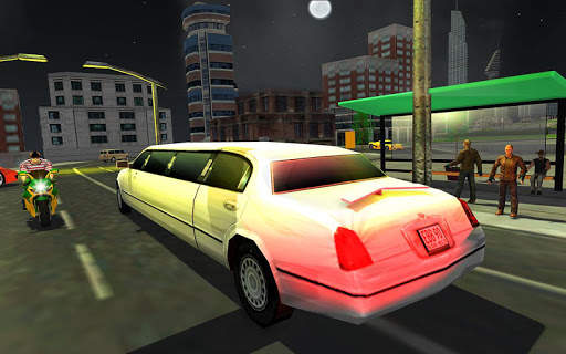 Modern Limousine Car Driving : Real Taxi Driver 3D screenshot 10