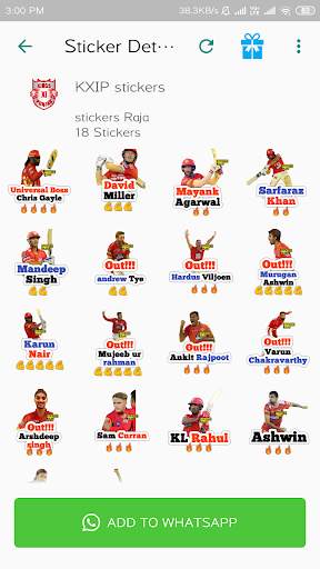 Cricket Stickers - Cricket WA  screenshot 5