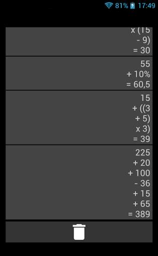 7Calc Calculadora Convertidor screenshot 3