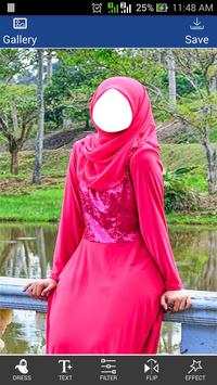 Hijab Fashion Photo Editor 3 تصوير الشاشة