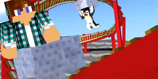 Roller Coaster Maps for Minecraft screenshot 1