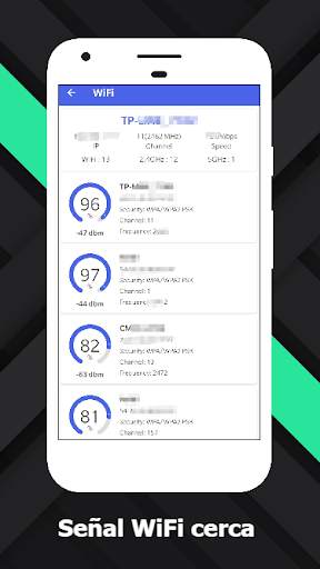 Analizador de señal WiFi screenshot 3