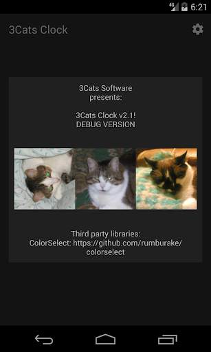 3Cats Clock Widget   Seconds скриншот 6