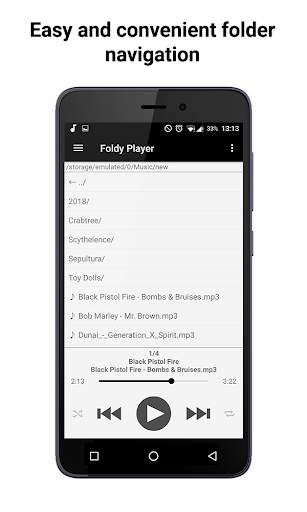 Foldy Player screenshot 1