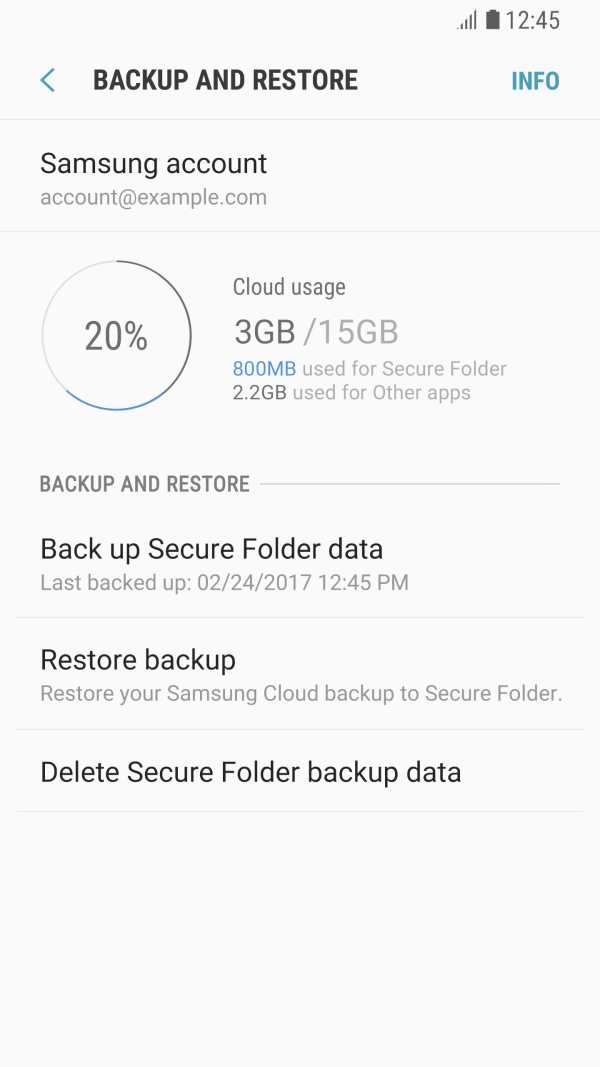 Secure Folder 5 تصوير الشاشة