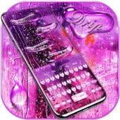 Pink Water Keyboard 10001006