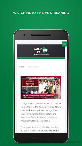 MOJO TV - Telugu Latest & Live News TV Channel App screenshot 7