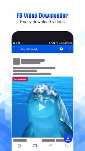 Social video downloader - Video downloader for fb screenshot 3