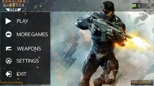 Sniper Commando Shooter : Survival Assault War screenshot 1