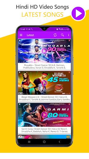 Hindi HD Video Songs screenshot 3