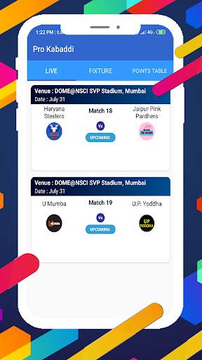 Live Pro kabaddi Match and Dp  screenshot 3