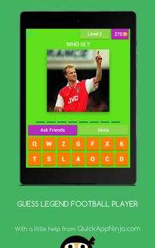GUESS LEGEND FOOTBALL PLAYER screenshot 10