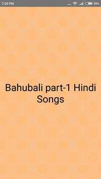 Bahubali The Beginning Songs - Hindi screenshot 1