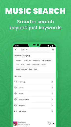 Raaga Hindi Tamil Telugu Songs screenshot 3