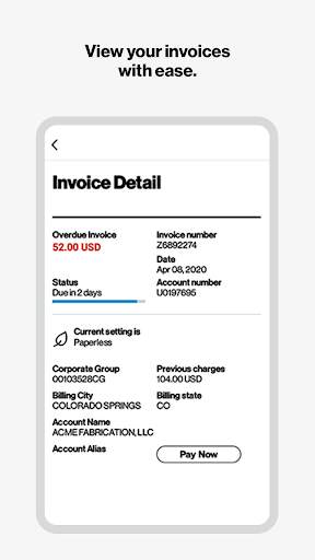 My Verizon For Enterprise screenshot 4
