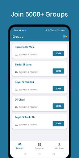 Group Joiner : Join Unlimited Social Groups screenshot 1