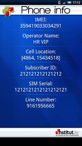 A Phone Info for Android screenshot 1