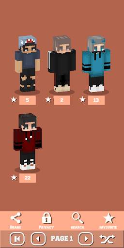 Boys Skins for Minecraft screenshot 5