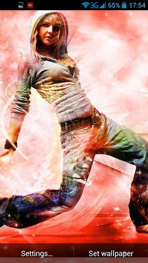 Dancing Girls Live Wallpaper screenshot 5