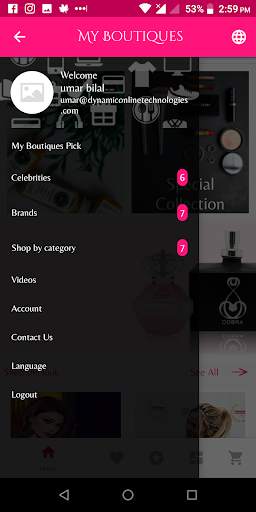My Boutiques screenshot 1