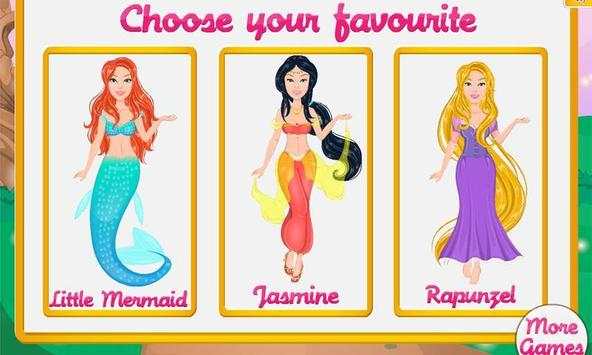 Princess stories dressup game screenshot 4