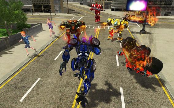 Grand Robot Car Transformation Wild Bear screenshot 2