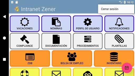 Intranet Zener screenshot 8