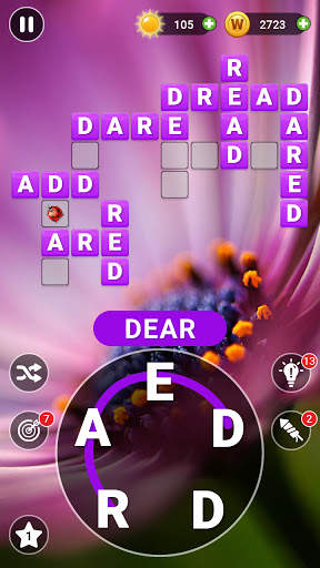 Word Cross Flower Garden screenshot 3