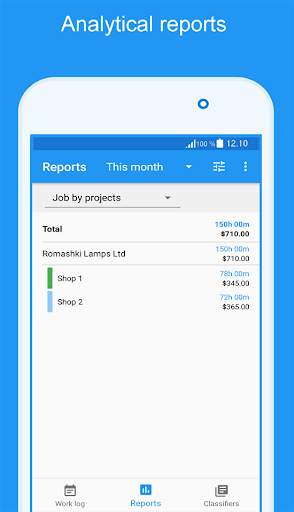 Express Worklog - timesheet, work time tracker screenshot 5