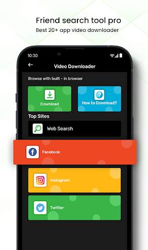 Friend search tool Simulator screenshot 4