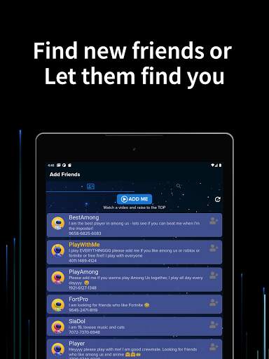 AmongFriends - Friends for Among Us Chat screenshot 10
