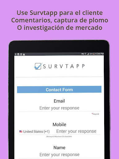 Aplicación de encuesta screenshot 12