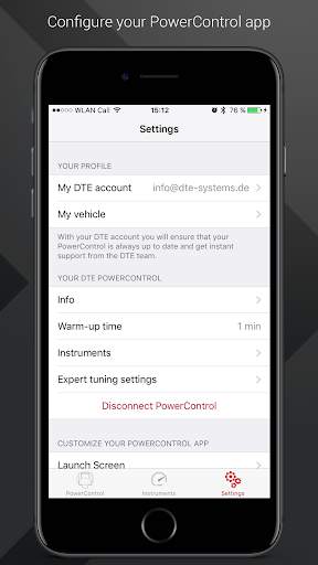 DTE PowerControl screenshot 5