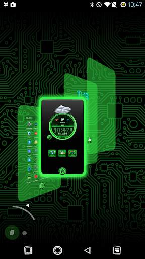 PCB Green ⁞ TSF Shell 3 Theme screenshot 6