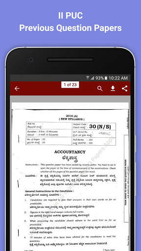 2nd PUC Previous QuestionPaper screenshot 3