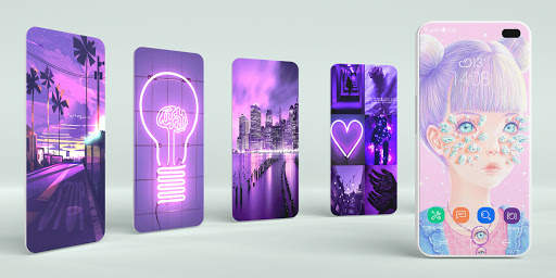 Purple Wallpaper screenshot 1