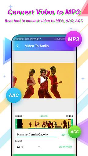 Video to MP3 Convert - Video Compress Video Editor screenshot 2