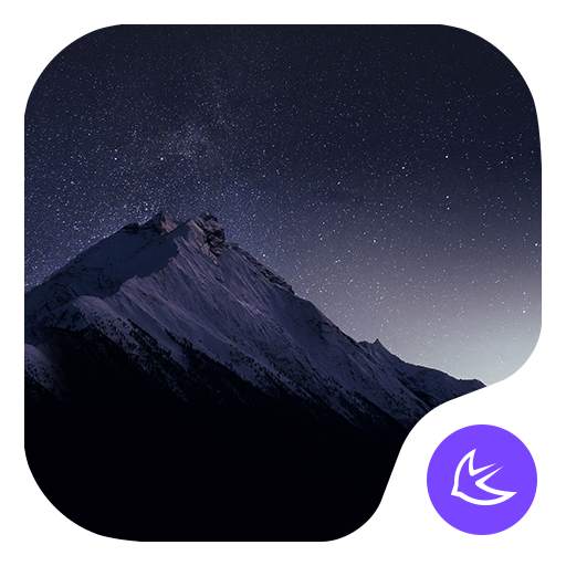 QUIET STAR-APUS Launcher theme 184.0.1001