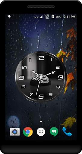 Black Clock Live Wallpaper screenshot 4