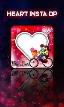 Love Photo Frame – Photo in Heart Insta DP Maker 1 تصوير الشاشة