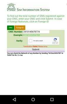 Trace Mobile Number in Pak screenshot 2
