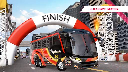 Highway Bus Racing - Bus Racer screenshot 6