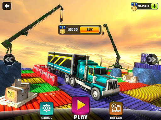 Impossible Truck Tracks Drive screenshot 8
